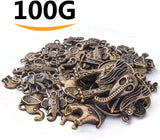 100g Elephant Charms Tibetan Alloy Pendant DIY Necklace Bracelet Making