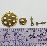 100g Steampunk Gears Wheels Beads Watch Clock Parts DIY Jewelry Making Craft