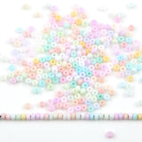 100g Matte Glass Seed Beads Macaroon Spacer Beads Jewelry Making DIY