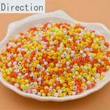 100g Mixed 3mm Rice Bead DIY Jewelry Loose Bead Material