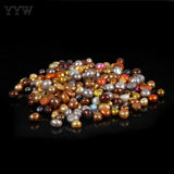 100g Mixed Colors Baroque Freshwater Pearl Beads 9-12mm for DIY Jewelry Making