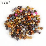 100g Mixed Colors Baroque Freshwater Pearl Beads 9-12mm for DIY Jewelry Making