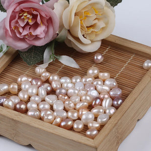 100g/Lot Natural Baroque Shape Cultured Freshwater Pearl Loose Bead