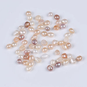 100g/Lot Natural Baroque Shape Cultured Freshwater Pearl Loose Bead