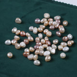 100g/Lot Natural Baroque Shape Cultured Freshwater Pearl Loose Bead