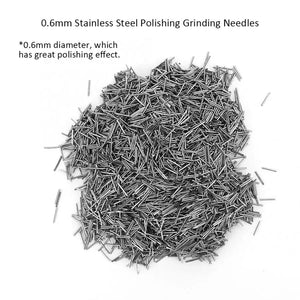 100g Mini Pins 0.6mm Stainless Steel Jewelry Polishing Needles