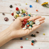 100g Mix Shape Sand Lampwork Beads With Eye For DIY Bracelet Necklace