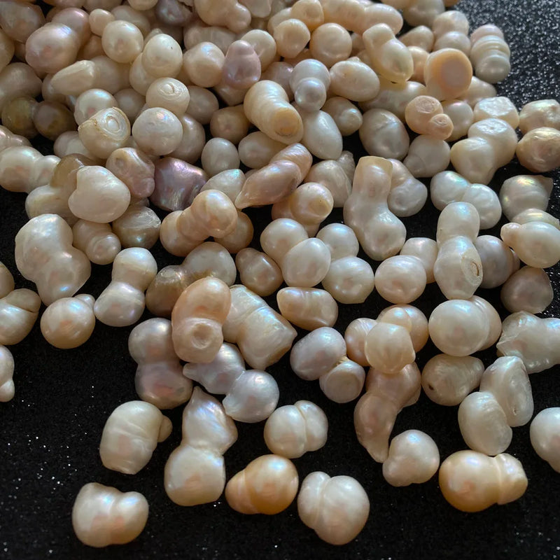 100g Natural Freshwater Cultured Pearl Loose Beads for DIY Birthday