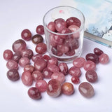 100g Strawberry Quartz Tumbles Reiki Healing Crystals