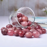 100g Strawberry Quartz Tumbles Reiki Healing Crystals