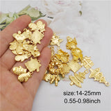 100g Christmas Alloy Charms Mixed Tree Snowman Wreath Pendant Findings