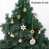100g Christmas Alloy Charms Mixed Tree Snowman Wreath Pendant Findings