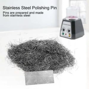 100g Stainless Steel 0.2/0.3/0.4/0.5M Polishing Pin Jewelry Polishers