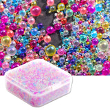 100g UV Resin Bubble Beads Water Droplet Microbead Filler DIY Crafts