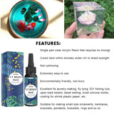 100g UV Resin Solar Cure Transparent Resin Mold Casting
