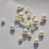 Pearl Round Beads 6MM-12MM Necklace Accessory Lot 100g