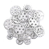 100g Silver Gold Zinc Alloy Epoxy Filling UV Resin Gear Jewelry DIY