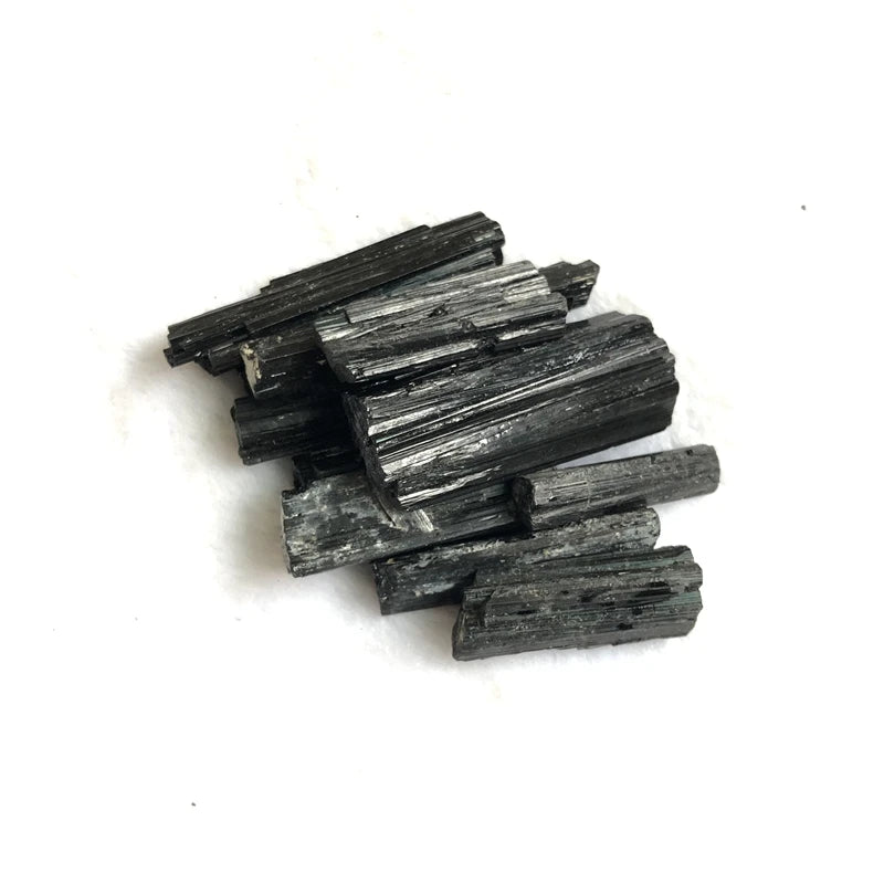 Natural Tourmaline Tube 100g Pack Rough Gem Pendant Warp