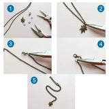 Iron Cross Chains 100m 3X2X0.5mm Jewelry Making DIY Bracelet Necklace
