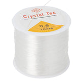 0.6mm Elastic Thread for DIY Jewelry Making - 100m