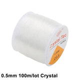 0.6mm Elastic Thread for DIY Jewelry Making - 100m