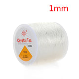 100m Crystal Transparent Line Cord for Jewelry Making DIY