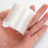 100m Crystal Transparent Line Cord for Jewelry Making DIY