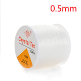 100m Crystal Transparent Line Cord for Jewelry Making DIY