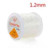 100m Crystal Transparent Line Cord for Jewelry Making DIY