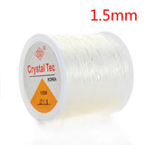 100m Crystal Transparent Line Cord for Jewelry Making DIY