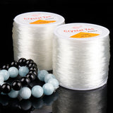 100m Transparent Line Thread Jewelry Making DIY Beading Bracelet Necklace