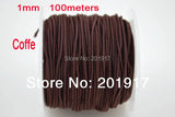 1mm Core Spun Yarn Stretch Elastic Cord-100m/roll