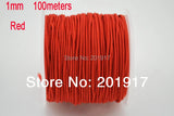 1mm Core Spun Yarn Stretch Elastic Cord-100m/roll