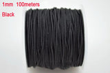 1mm Core Spun Yarn Stretch Elastic Cord-100m/roll