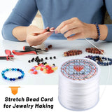 100m Strong Crystal Beading Stretch Cord 1 mm Elastic Line DIY Bracelet