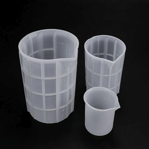 Resin DIY Crystal Mold Silicone Measuring Cup