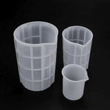 Resin DIY Crystal Mold Silicone Measuring Cup