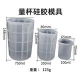Resin DIY Crystal Mold Silicone Measuring Cup
