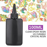 100ml Hard UV Resin Glue for Jewelry Making Handicrafts