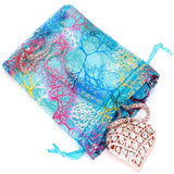 100pc 7x9cm Organza Jewelry Pouch-Organza Bags Wedding Party Favor Gift K39F