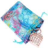 100pc 7x9cm Organza Jewelry Pouch-Organza Bags Wedding Party Favor Gift K39F