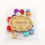 Abacus Beads Silicone Beads DIY Teething Necklace BPA Loose Saucer Beads