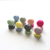 100pc Mom Silicone Teething Beads for DIY Pacifier Necklace Baby Teether
