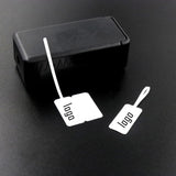 Custom Jewelry Tags - Personalized Round Square Head