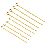 100pc Stainless Steel Eye Head Pins for DIY Jewelry Making