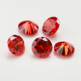 100pcs 0.8-3.5 AAAAA Round Brilliant CZ Stone Lot