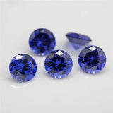 100pcs 0.8-3.5 AAAAA Round Brilliant CZ Stone Lot