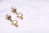 100pcs Adjustable Ear Clip With Pendant Hole DIY Ear Jewelry Materials