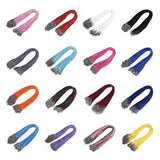 100pcs 1.5mm Wax Cotton Cord Lobster Clasp Necklace Chains for DIY Jewelry