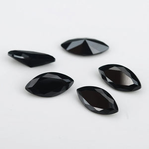 100pcs 1.5x3~8x16mm Marquise Loose Glass Gems for DIY Jewelry